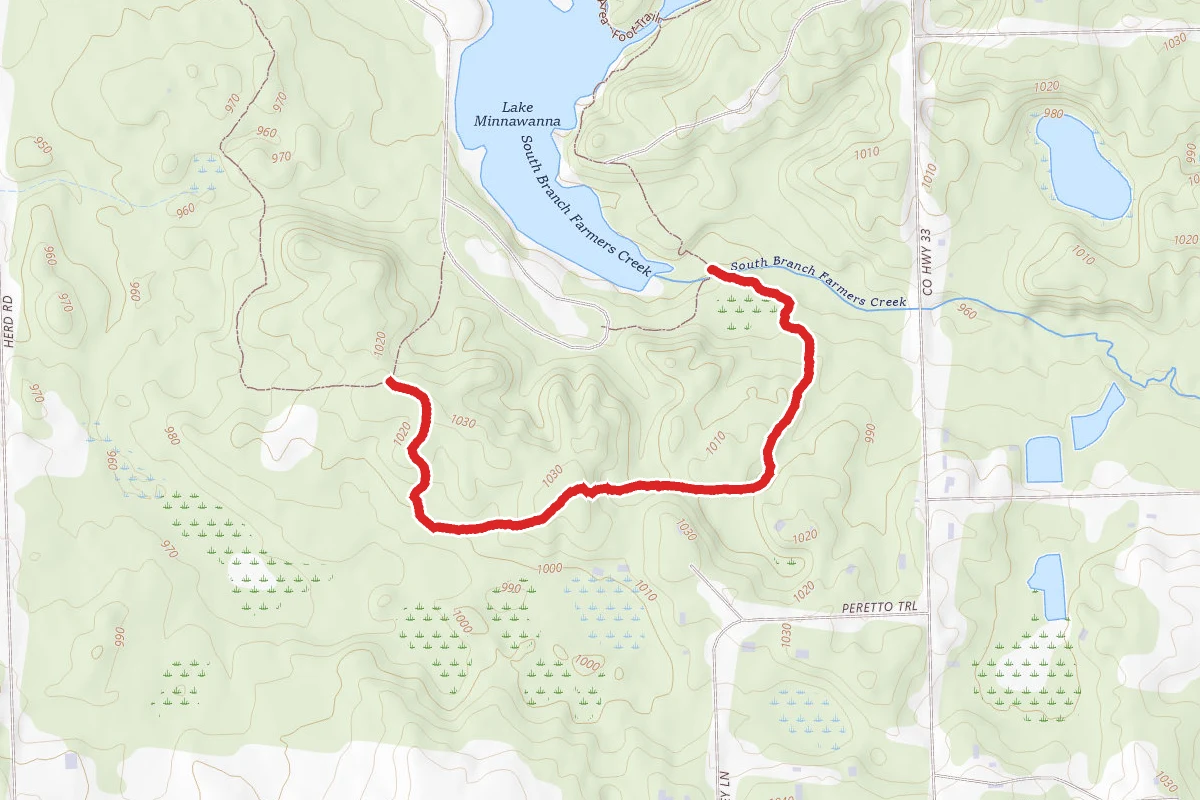 Metamora-Hadley Rec. Area - Foot Trail