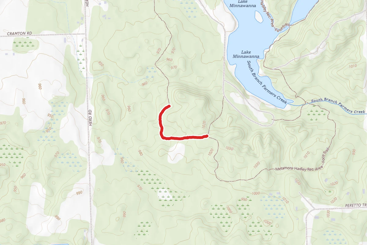 Metamora-Hadley Rec. Area - Foot Trail