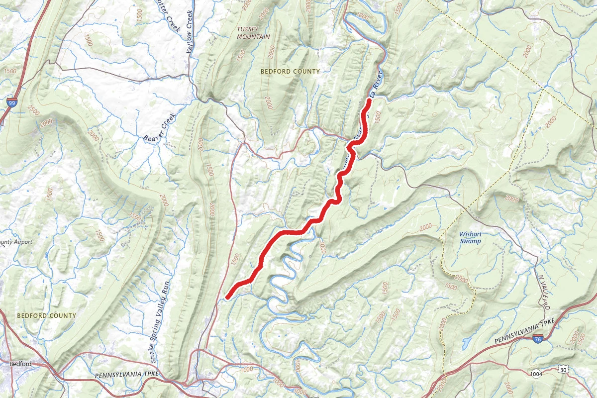 Huntingdon & Broad Top Trail