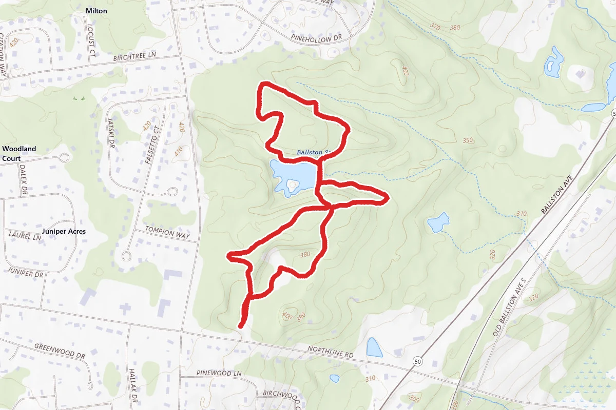 Woods Hollow Nature Preserve Trail