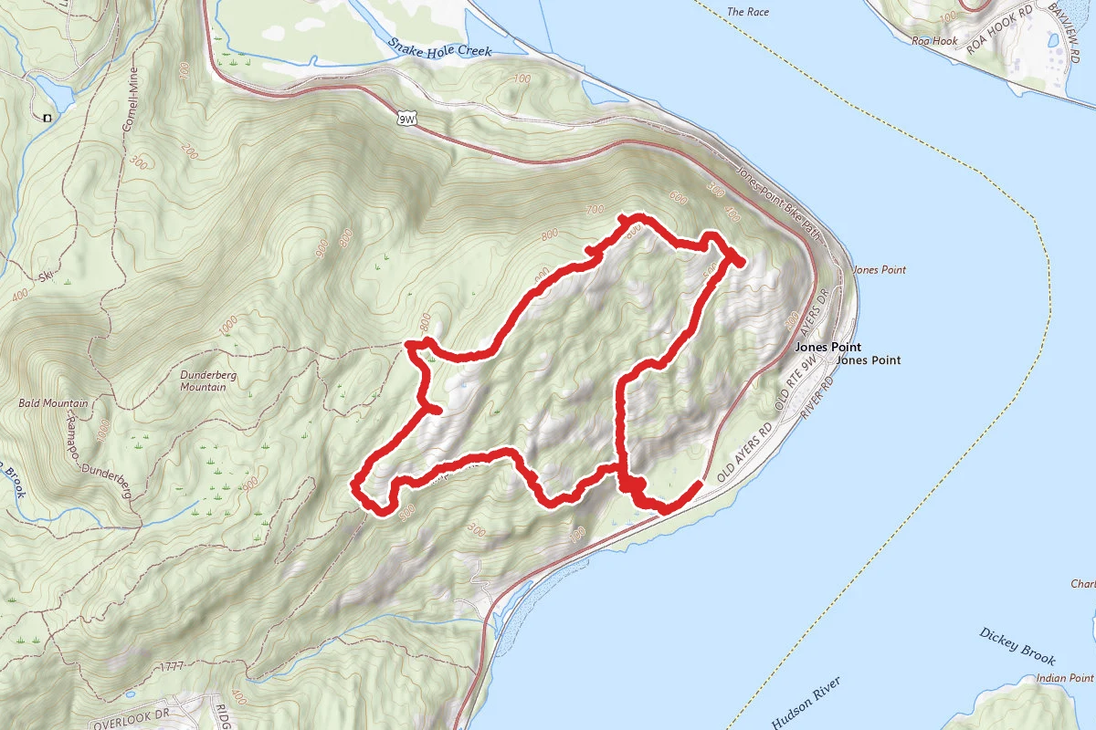 Timp-Torne Trail and Dunderberg Spiral Railway and Loop