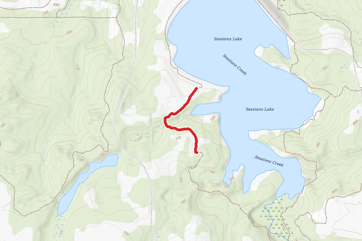 Ionia Rec. Area - Sessions Lake Trail