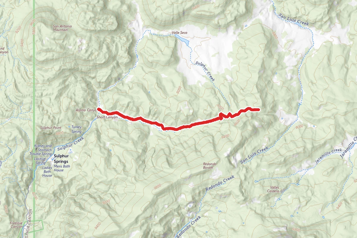Alamo Canyon Trail