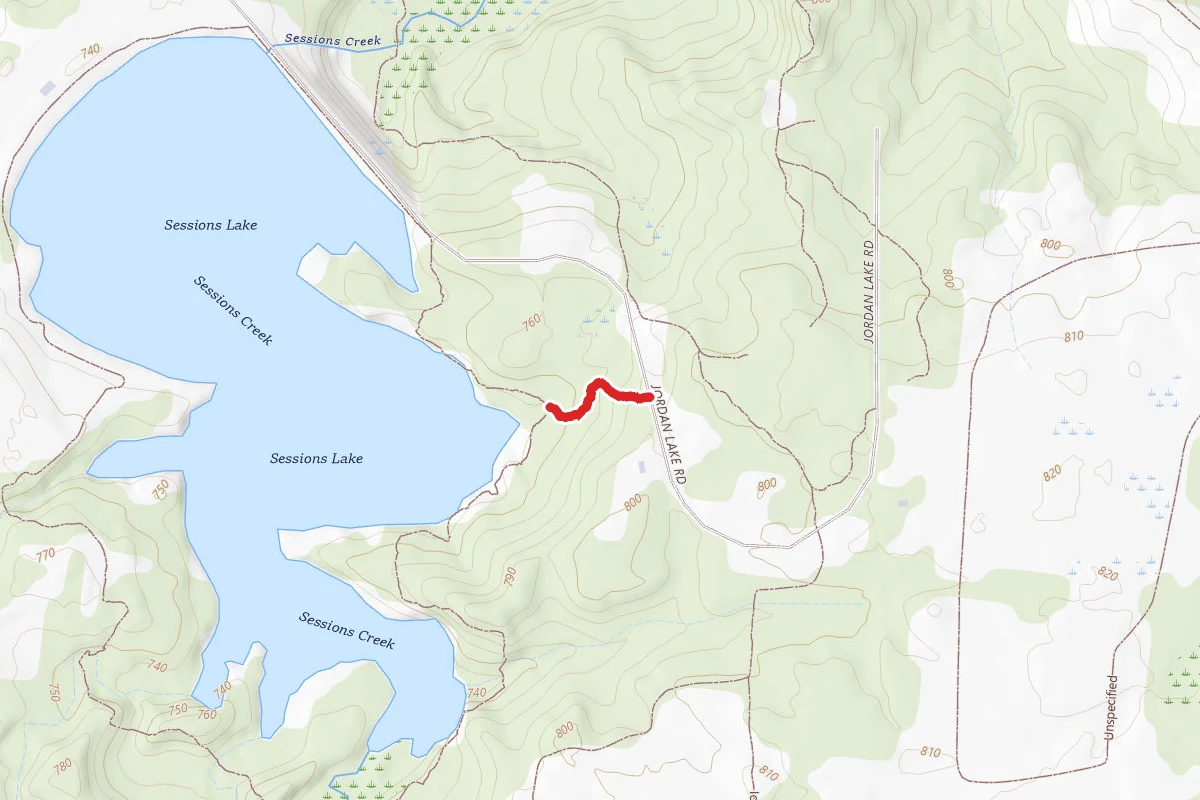 Ionia Rec. Area - Sessions Lake Trail