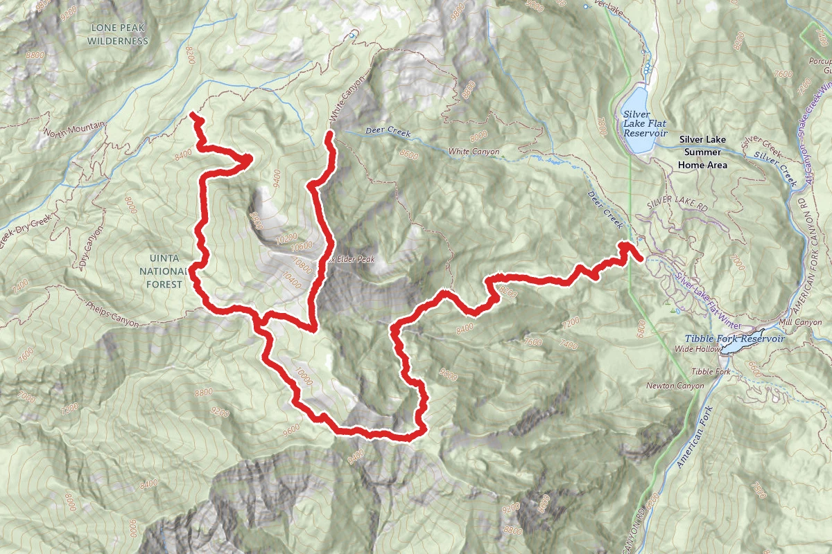 Box Elder Peak Trail