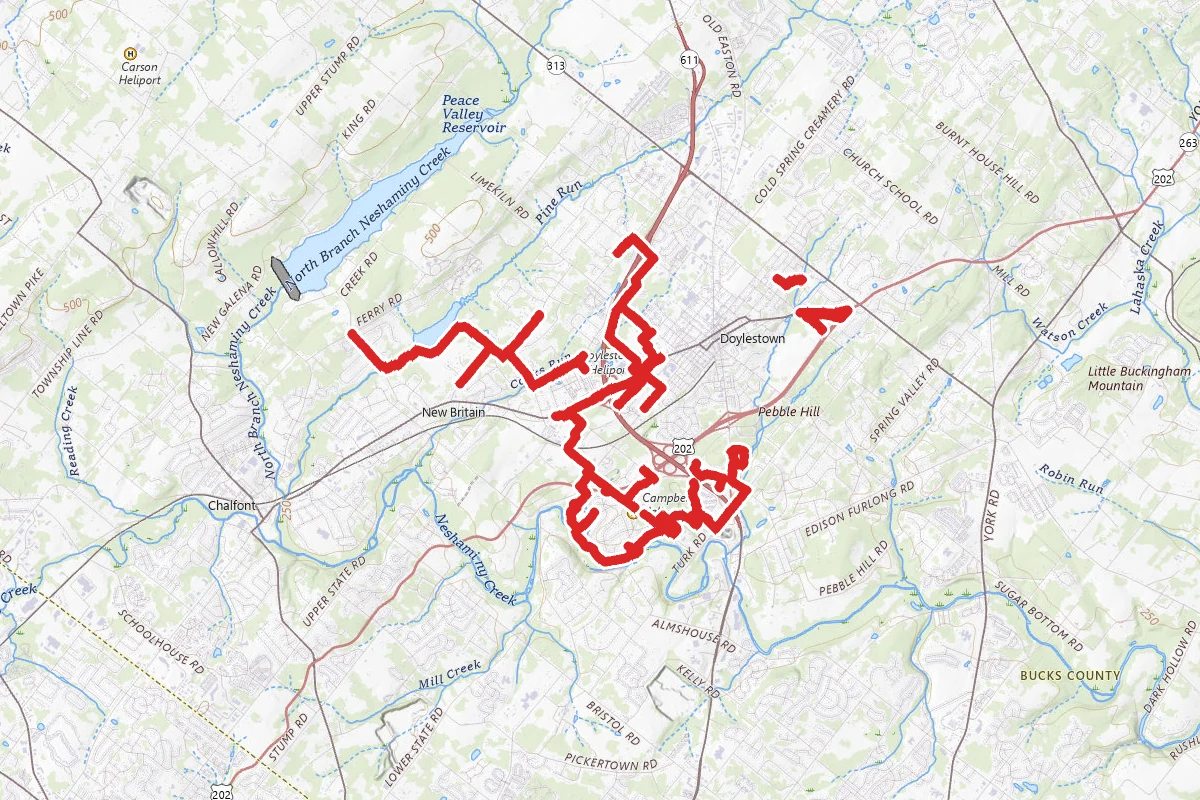 Doylestown Community Bike and Hike System