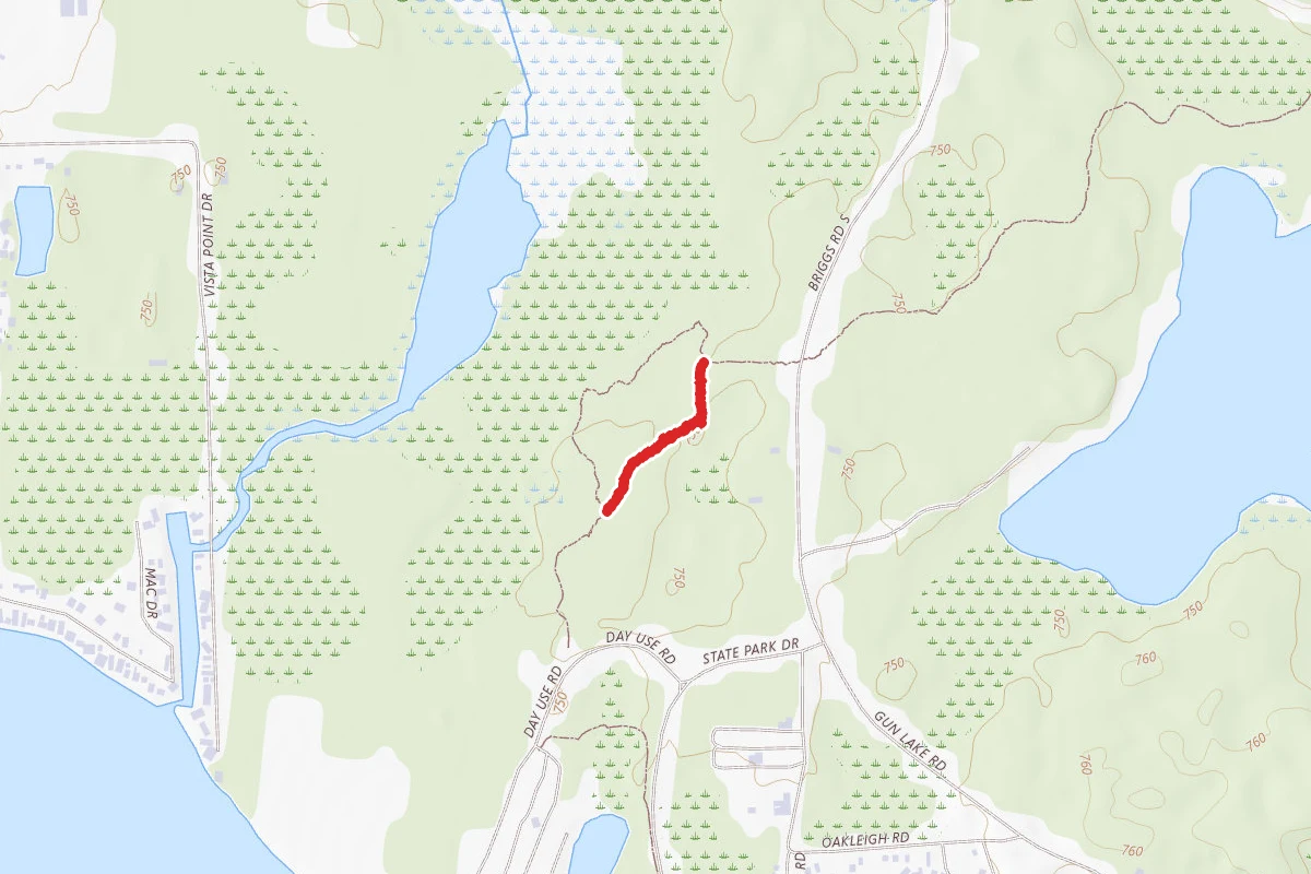 Yankee Springs Rec. Area - Sassafras Nature Trail_Yankee Springs Rec. Area - Long Lake Trail