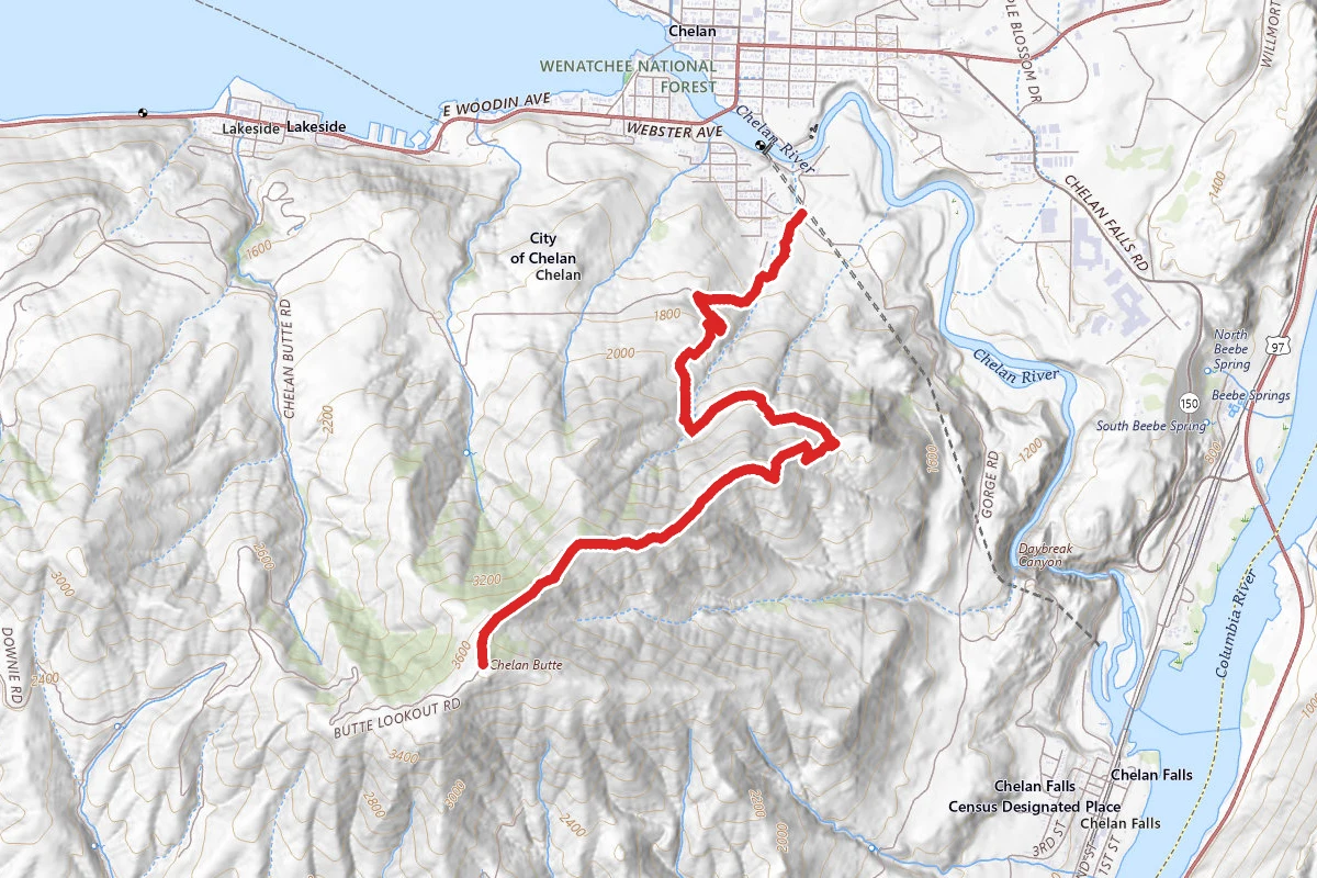 Chelan Butte Trail