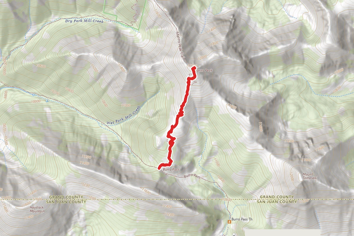 Manns Peak Trail