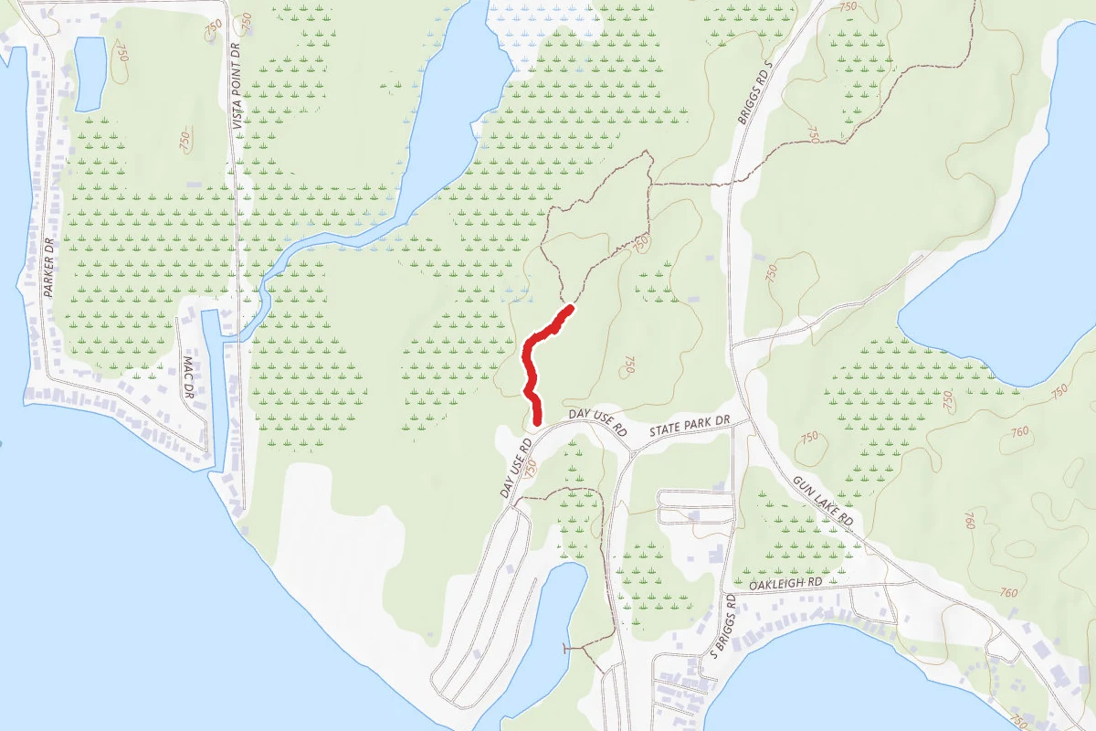 Yankee Springs Rec. Area - Sassafras Nature Trail_Yankee Springs Rec. Area - Long Lake Trail