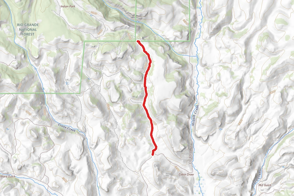 Cabin Draw Road