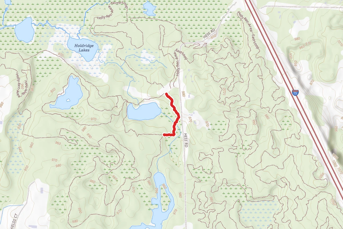 Holly Rec. Area - West Short Loop_Holly Rec. Area - West Long Loop