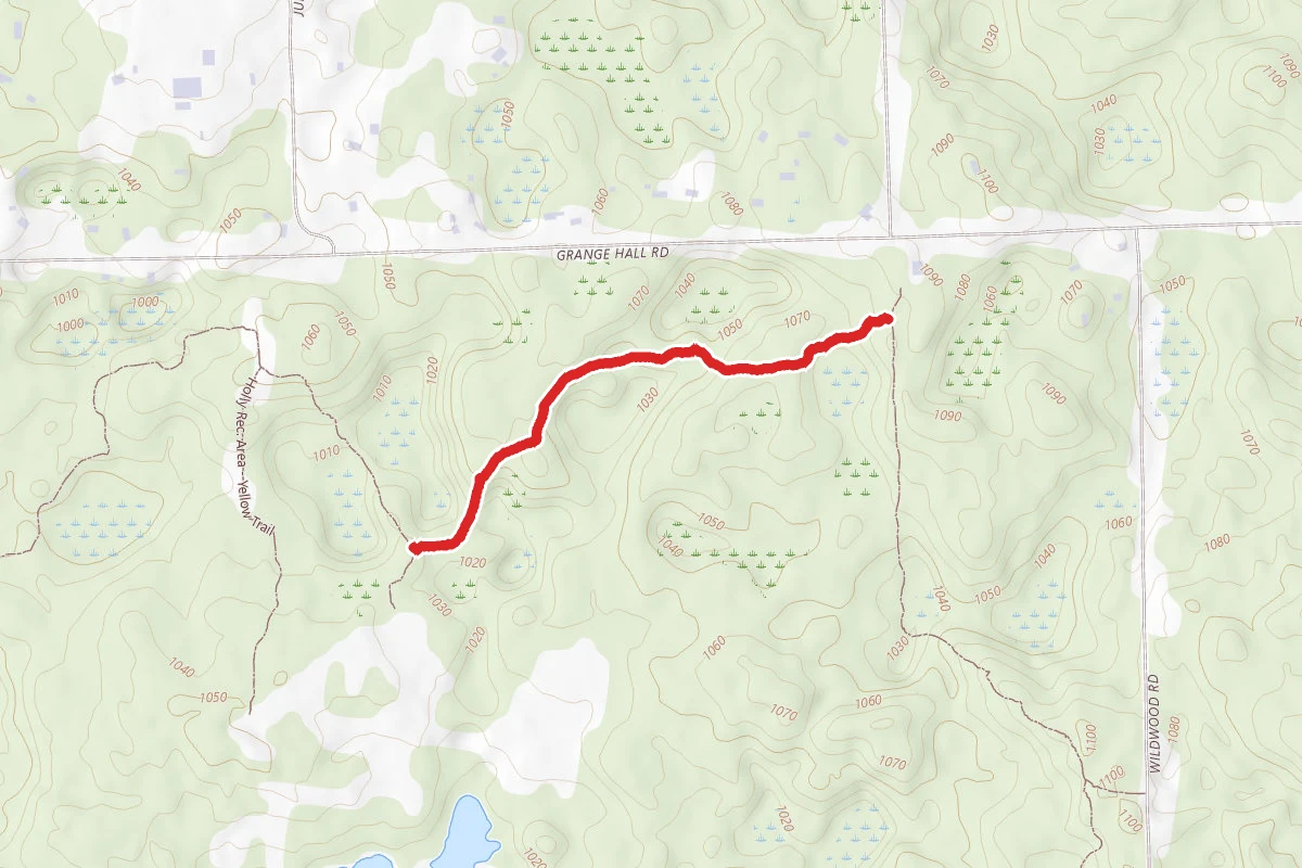 Holly Rec. Area - Shields Trail