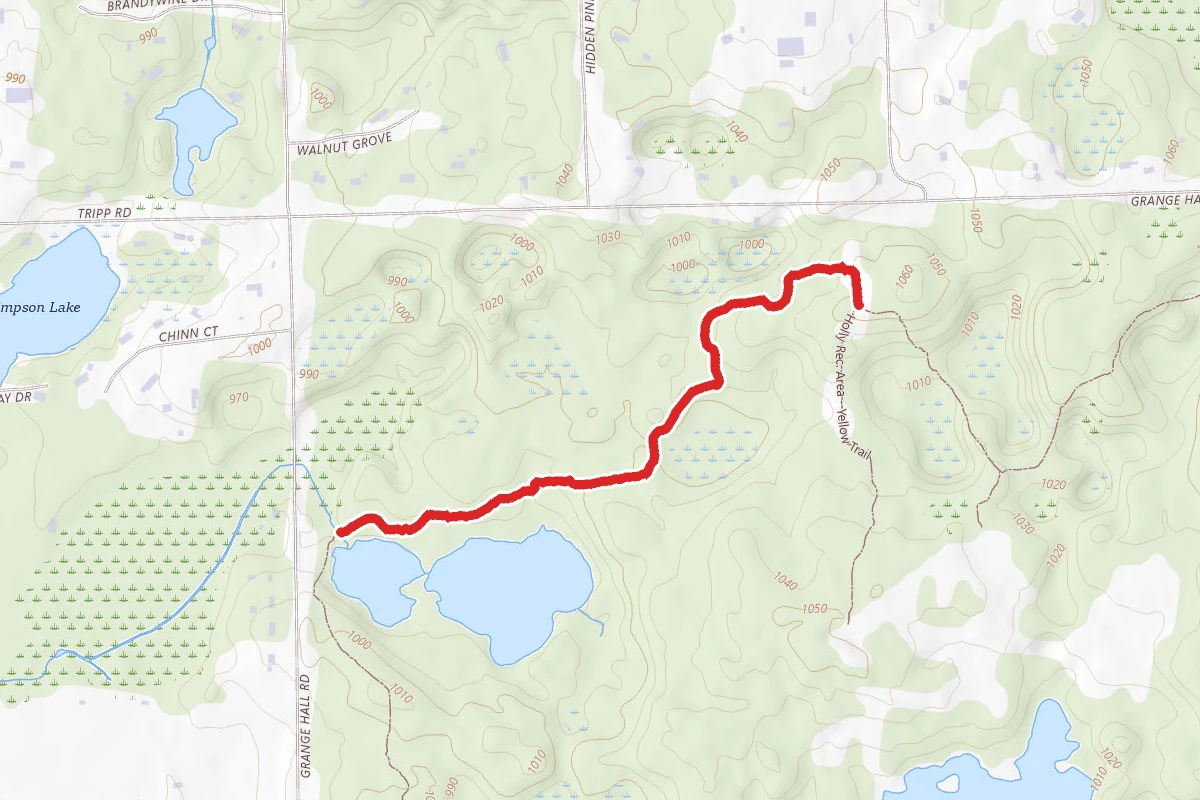 Holly Rec. Area - Shields Trail