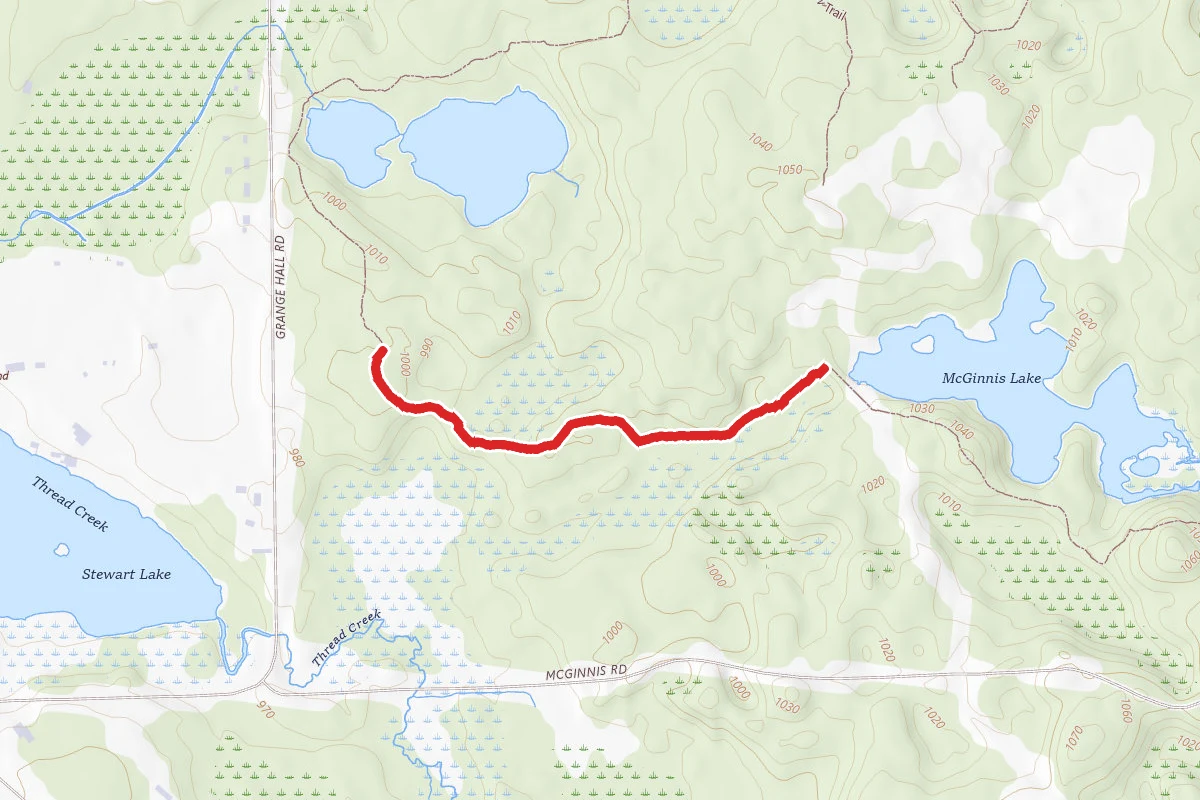Holly Rec. Area - Shields Trail
