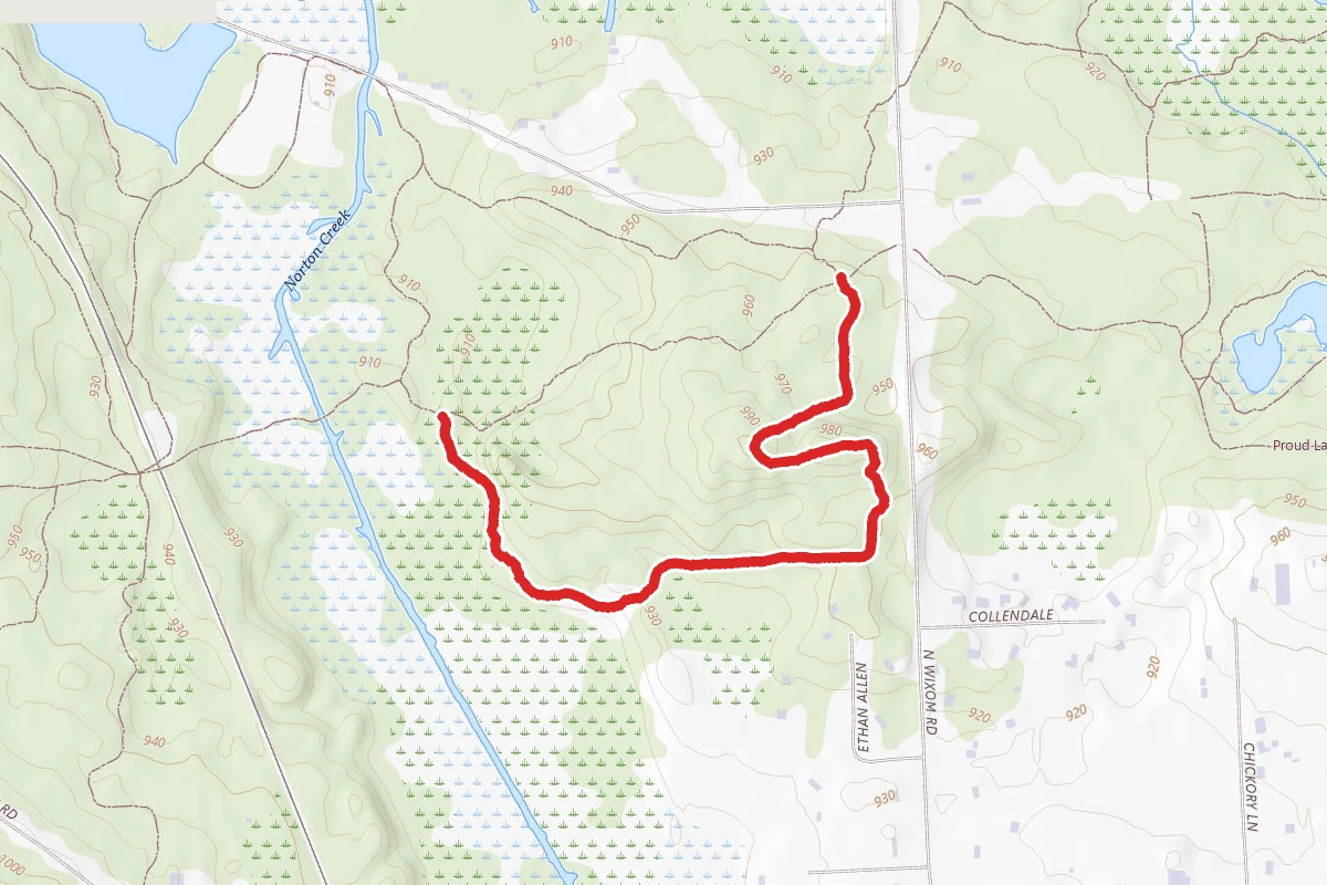 Proud Lake Rec. Area - Chief Pontiac Trail