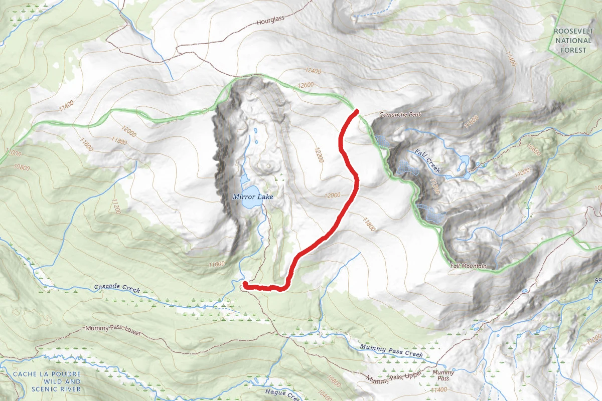 Comanche Peak Trail