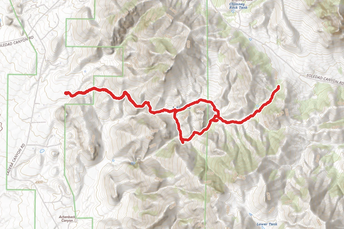 Achenbach Canyon Trail
