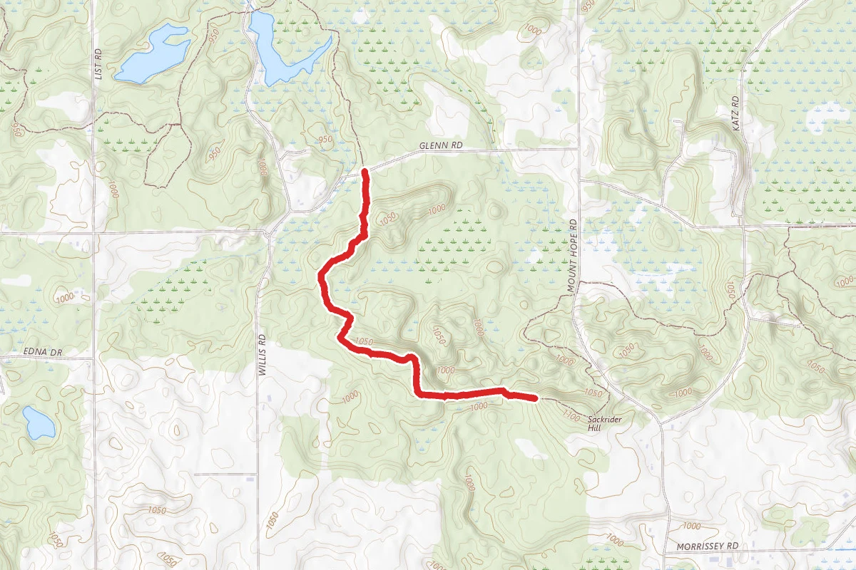Waterloo Rec. Area - Waterloo-Pinckney Hiking Trail