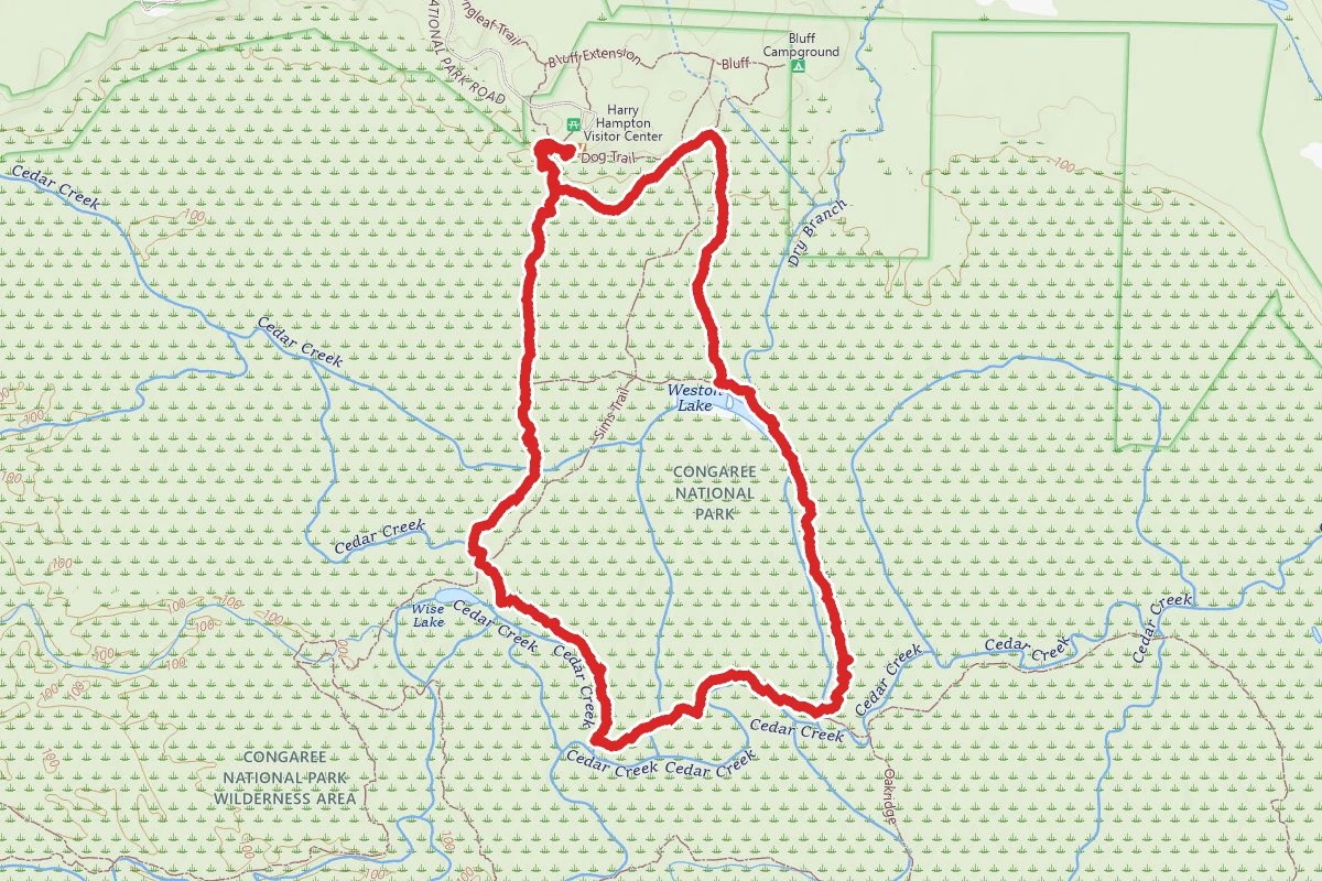 Weston Lake Loop Trail