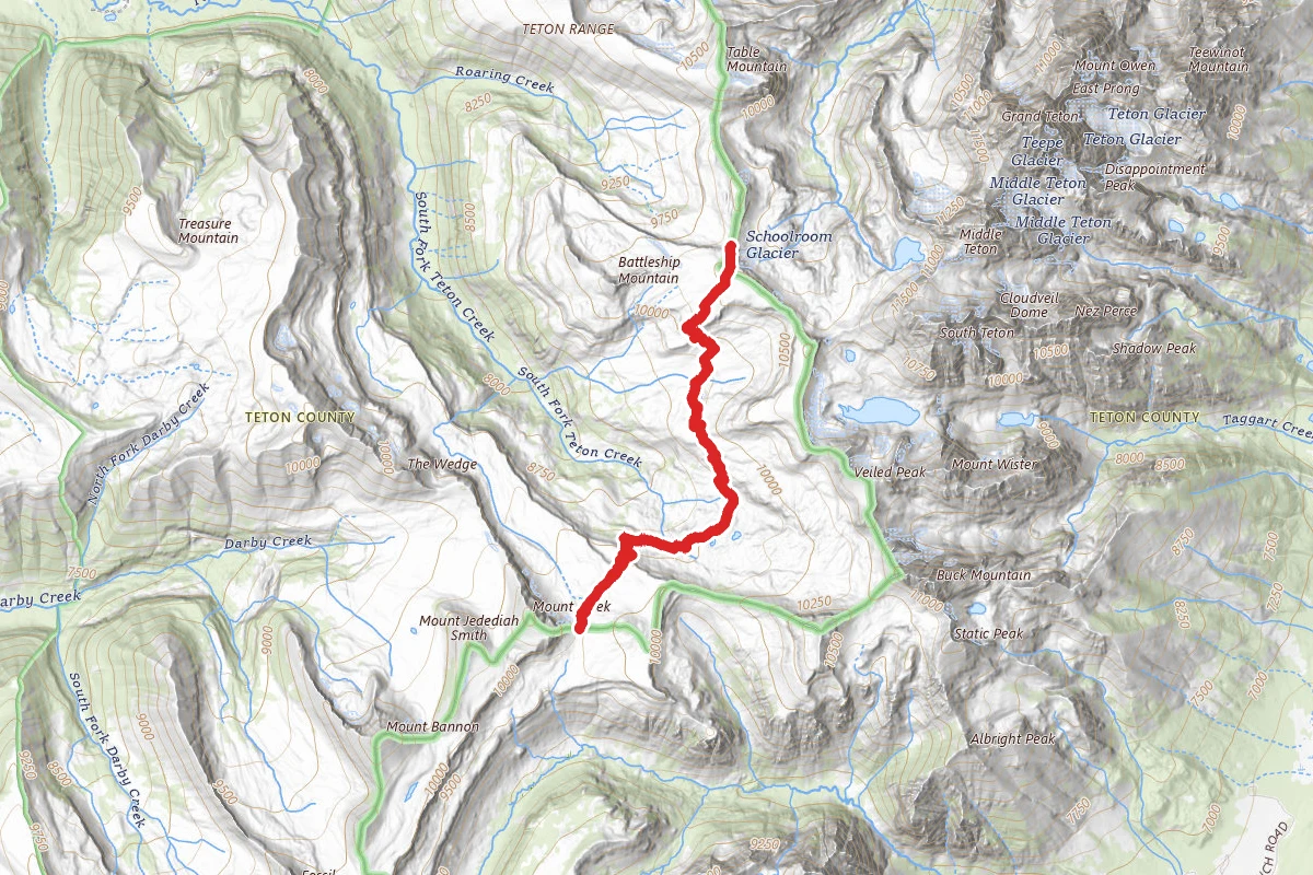 Teton Crest South