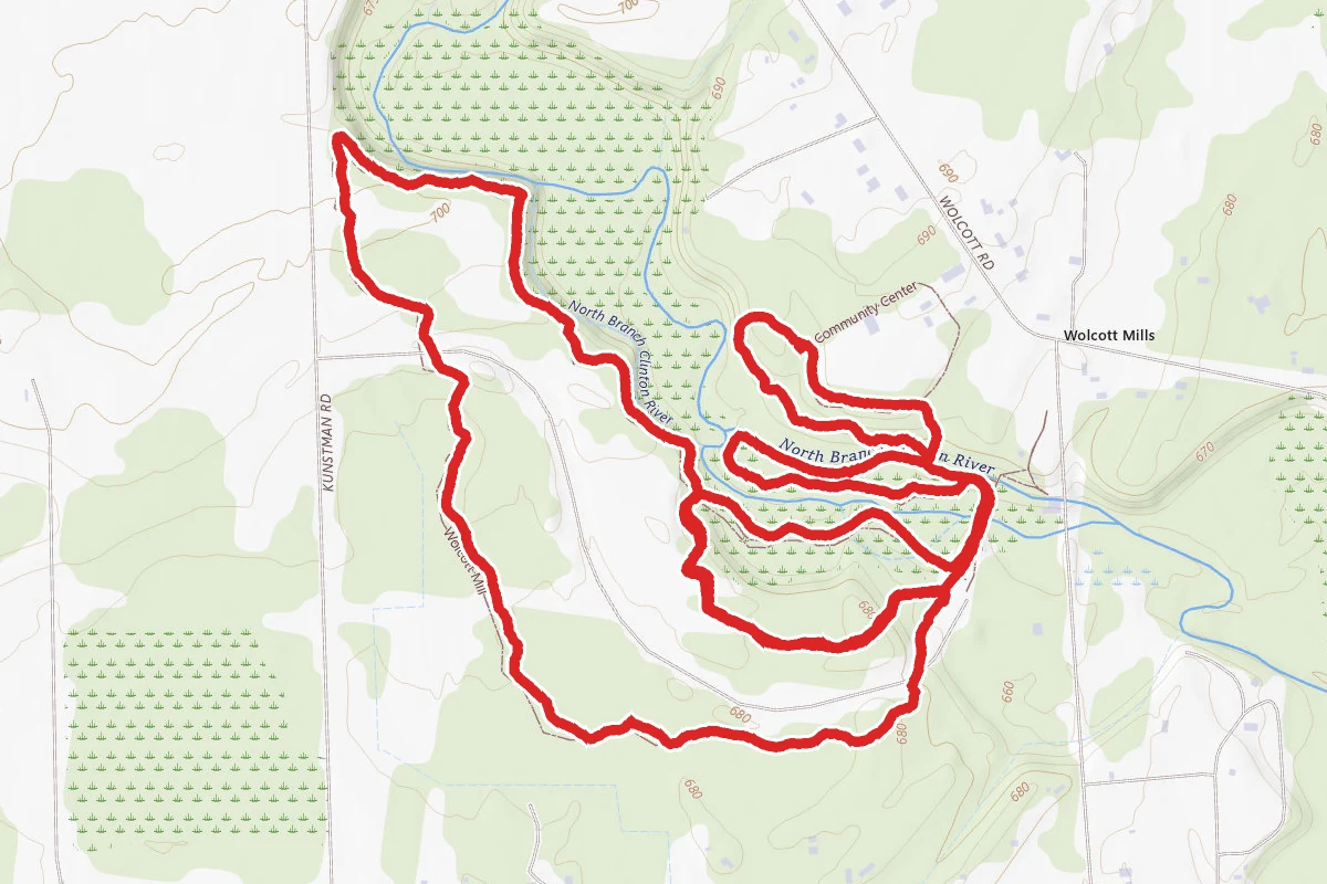 Wolcott Mill Metro Park Trails