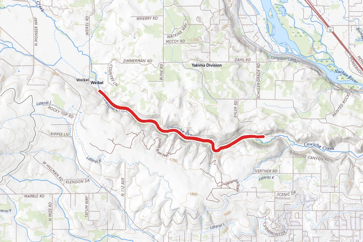 Cowiche Canyon Trail