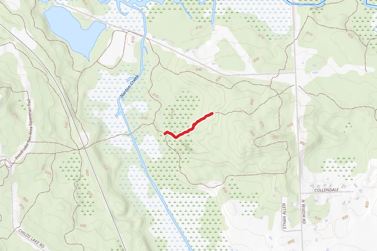 Proud Lake Rec. Area - Chief Pontiac Trail