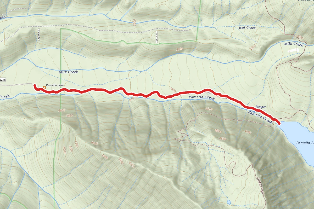 Pamelia Lake Trail