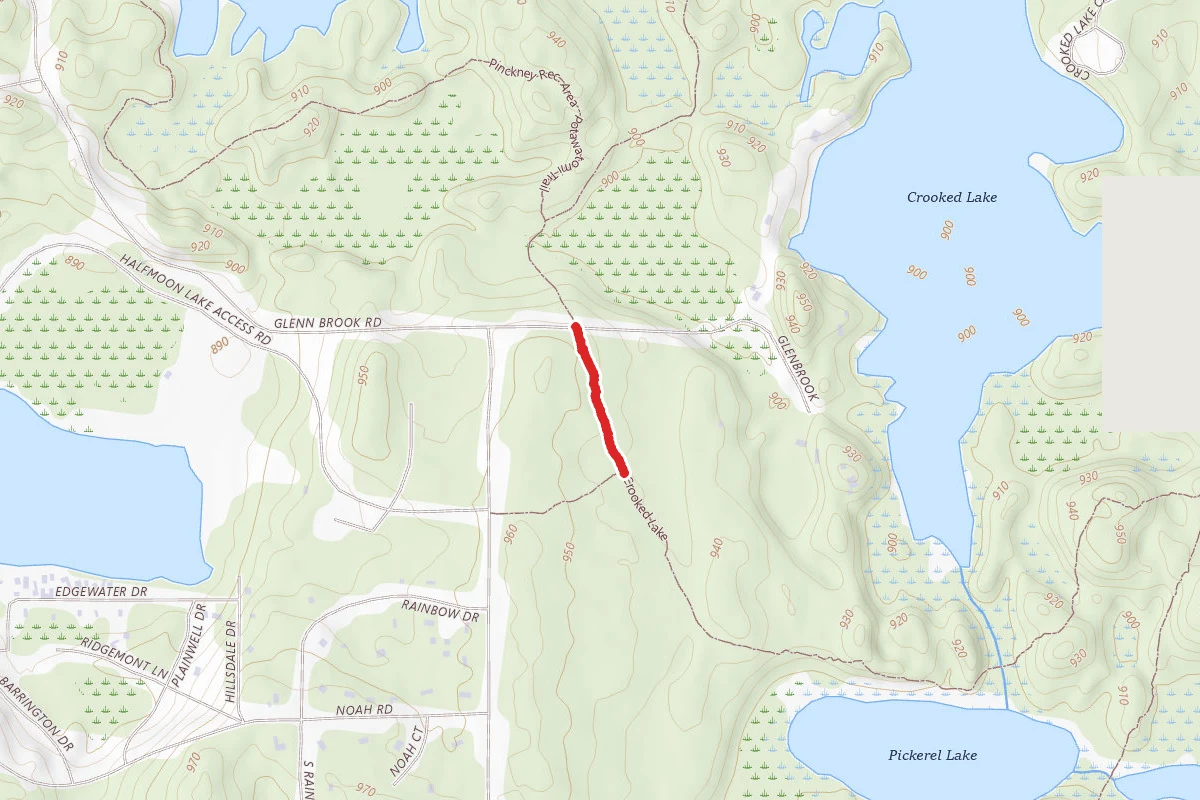 Pinckney Rec. Area - Crooked Lake 542