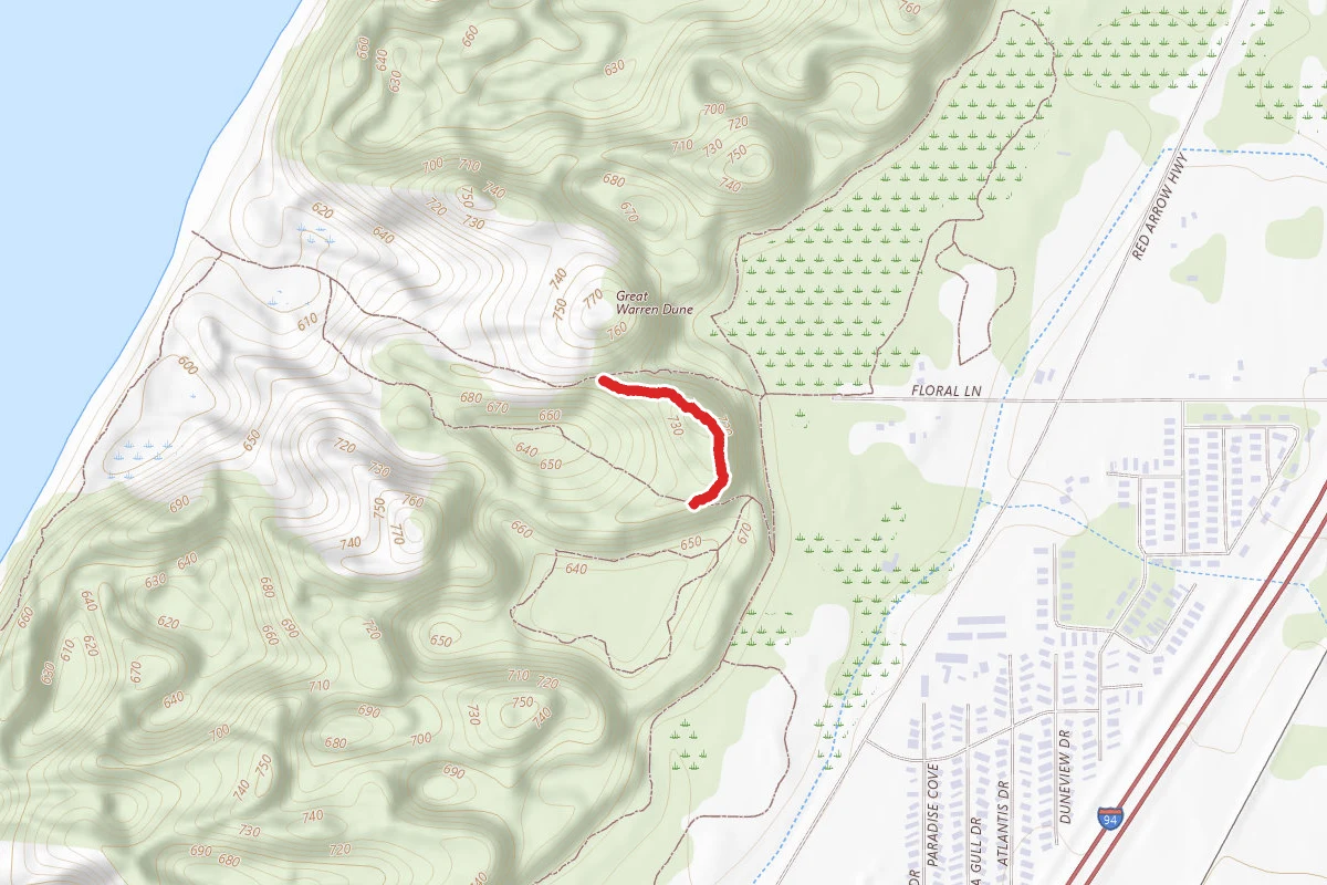 Warren Dunes State Park - Oak Ridge Trail