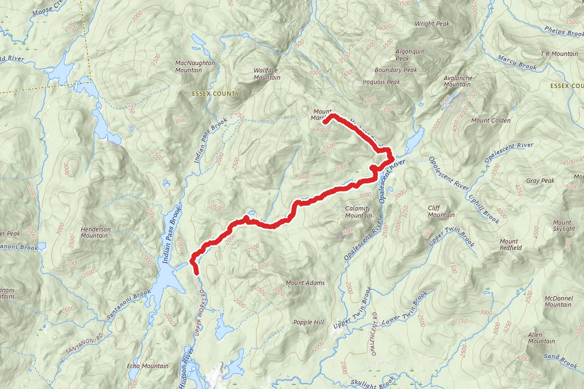 Mount Marshall via the Calamity Brook Trail