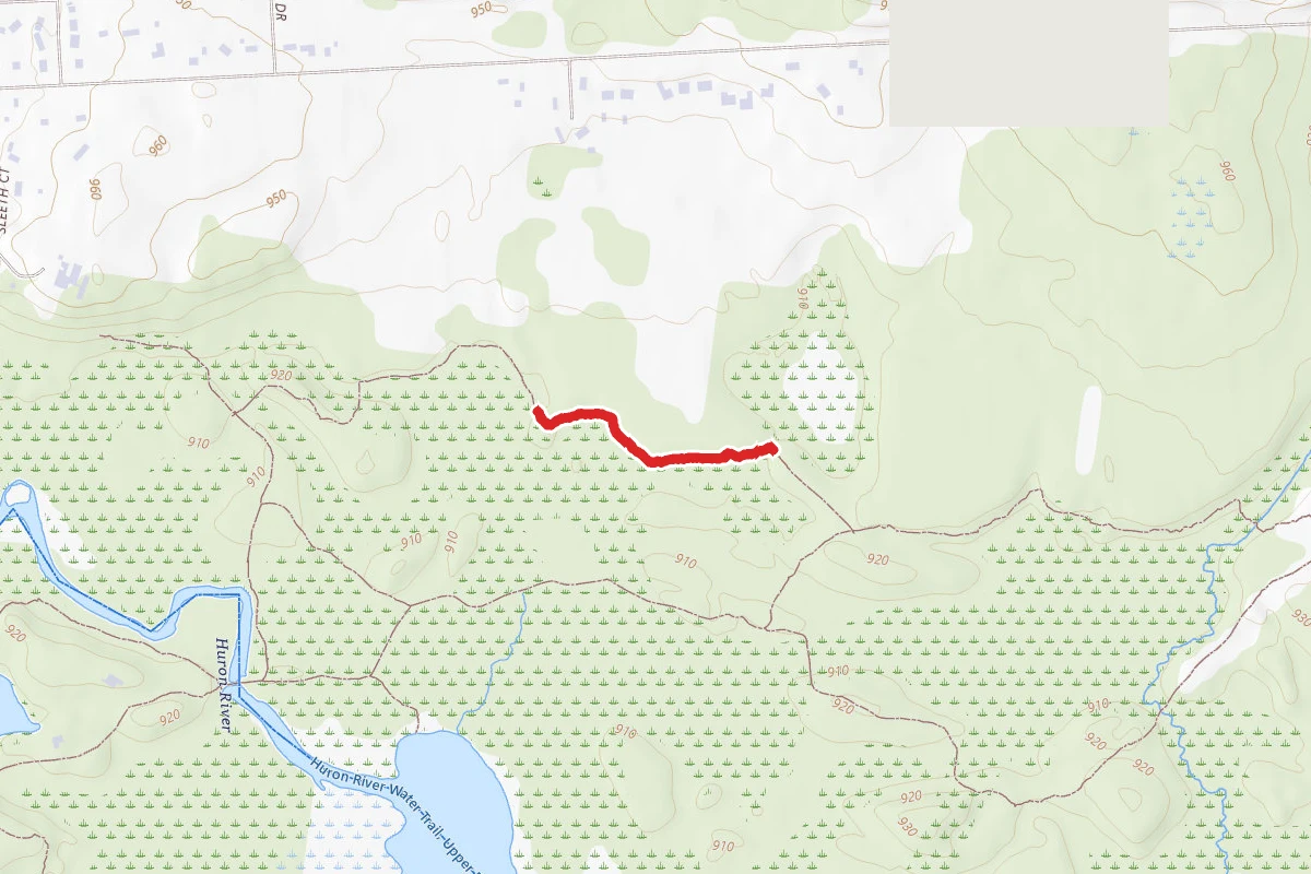 Proud Lake Rec. Area - Foot Trail
