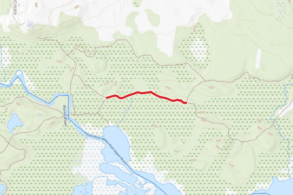 Proud Lake Rec. Area - Foot Trail