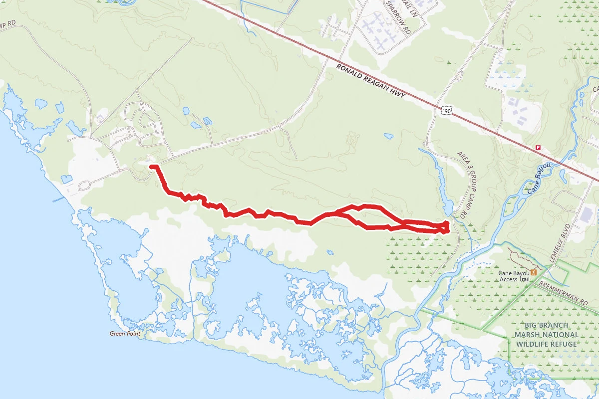 Cane Bayou Track