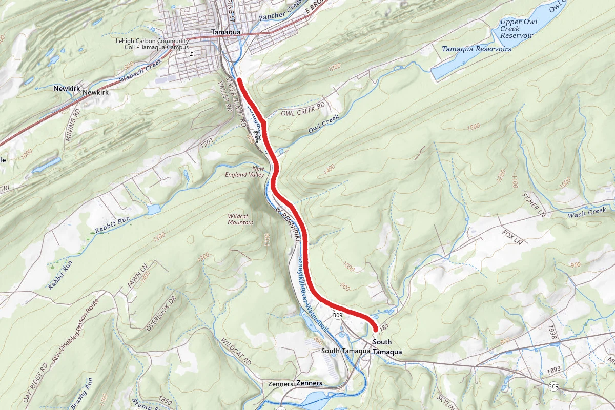 Lehigh and New England Trail