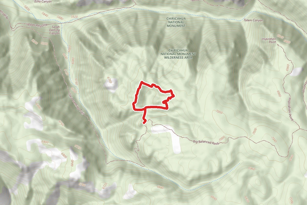 Heart of Rocks Loop