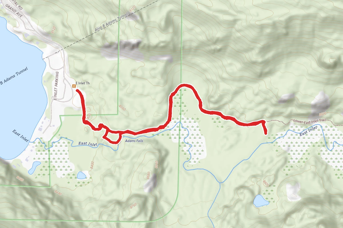 East Inlet Trail to East Meadow Camp