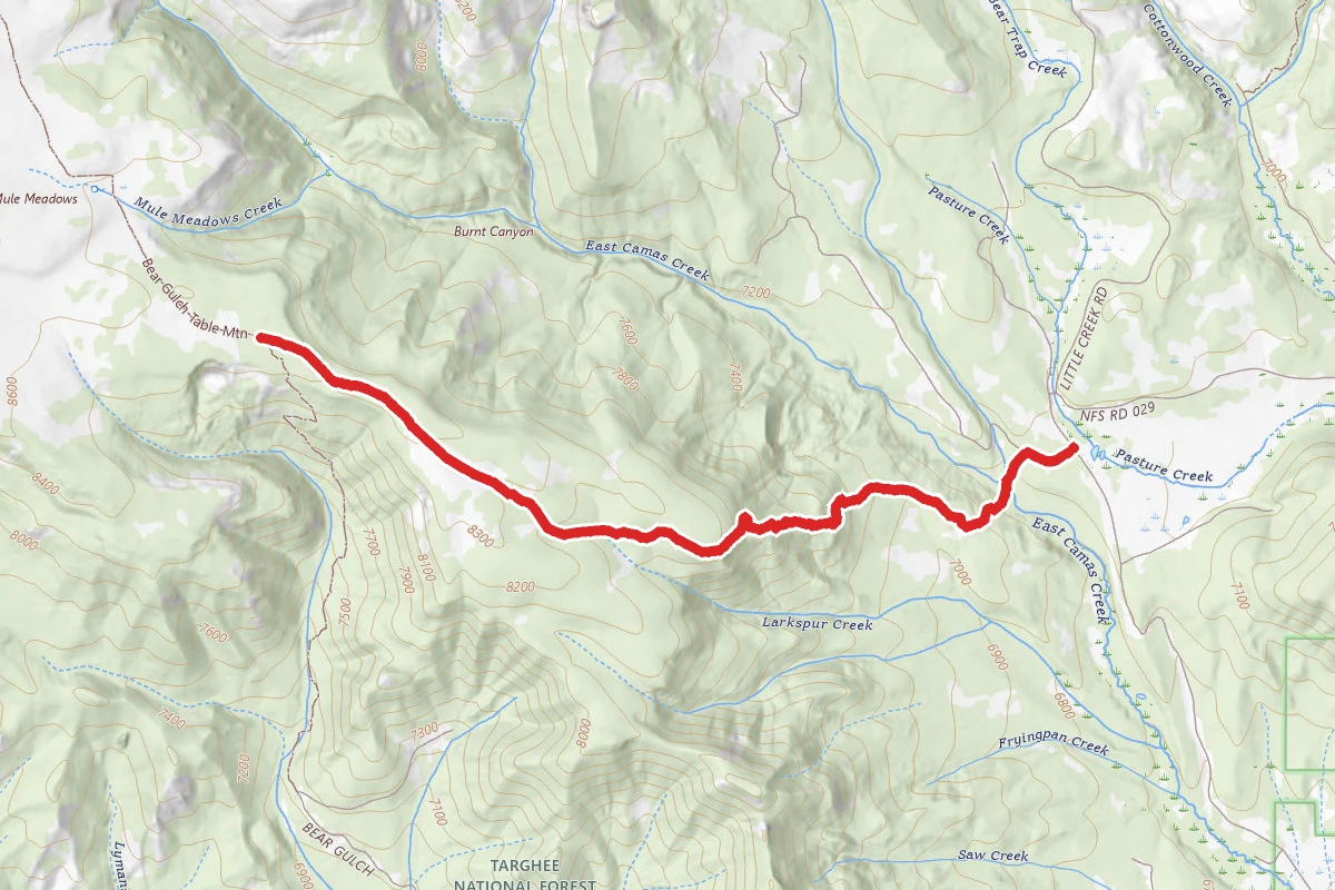 East Camas-Table Mtn.