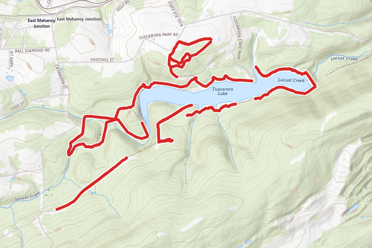 Tuscarora State Park Trails