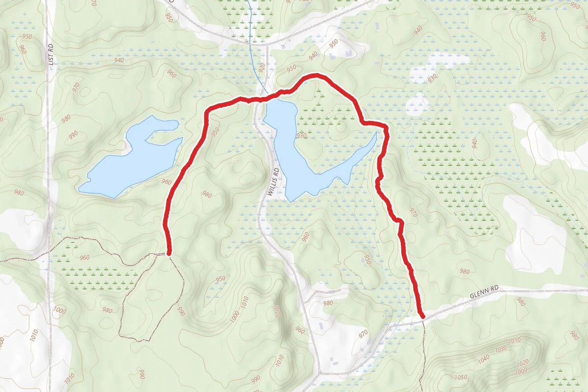 Waterloo Rec. Area - Waterloo-Pinckney Hiking Trail