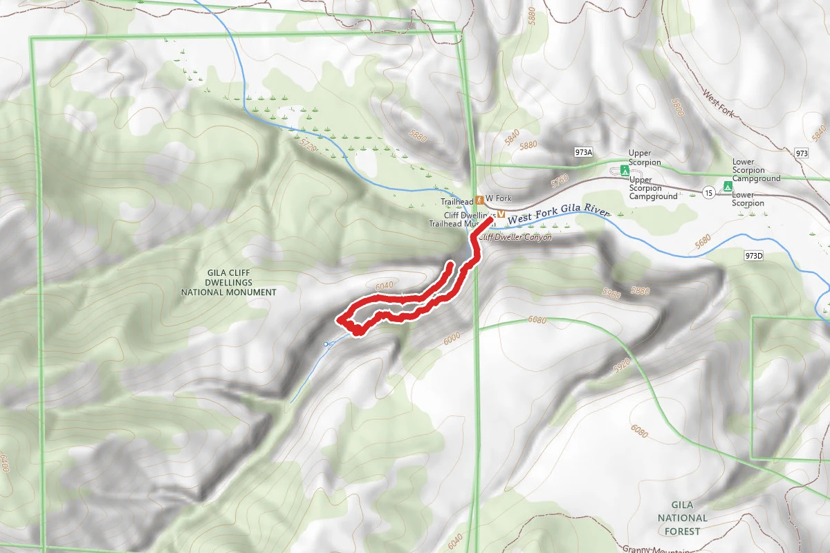 CLIFF DWELLING TRAIL