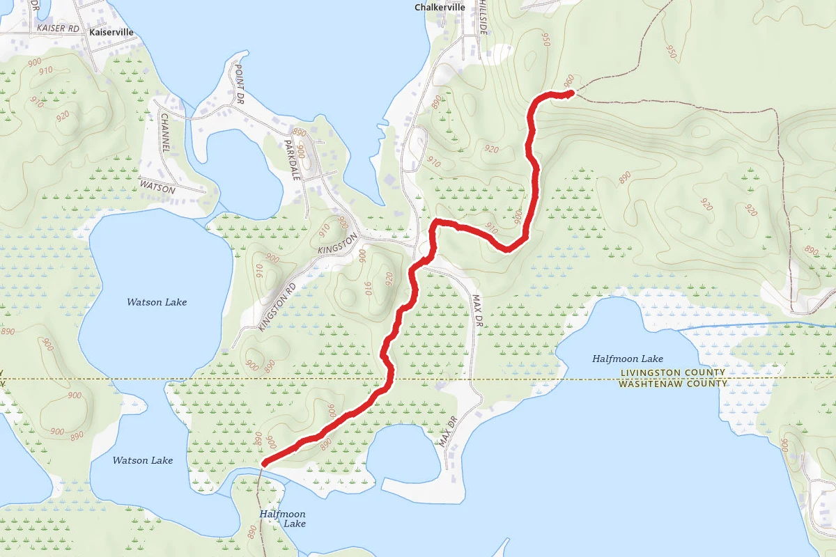 Pinckney Rec. Area - Potawatomi Trail 547
