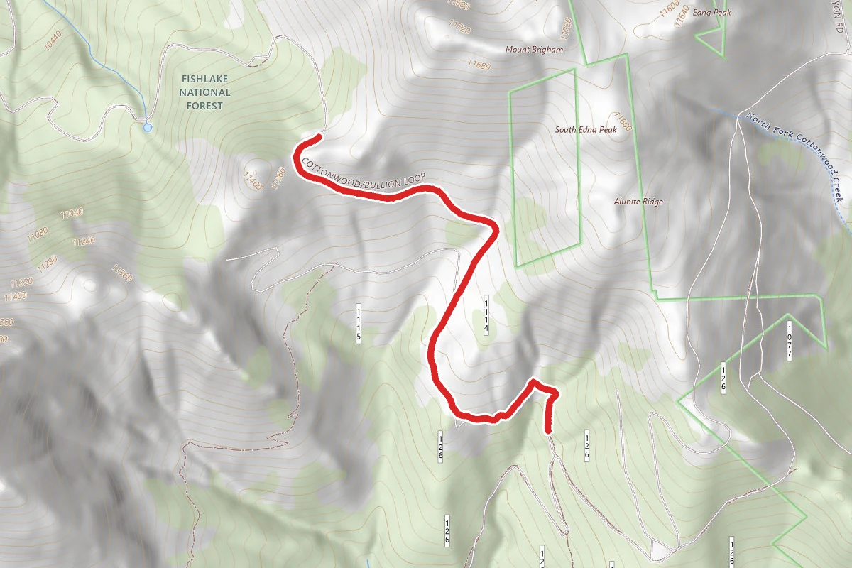South Bullion to Gold Hill
