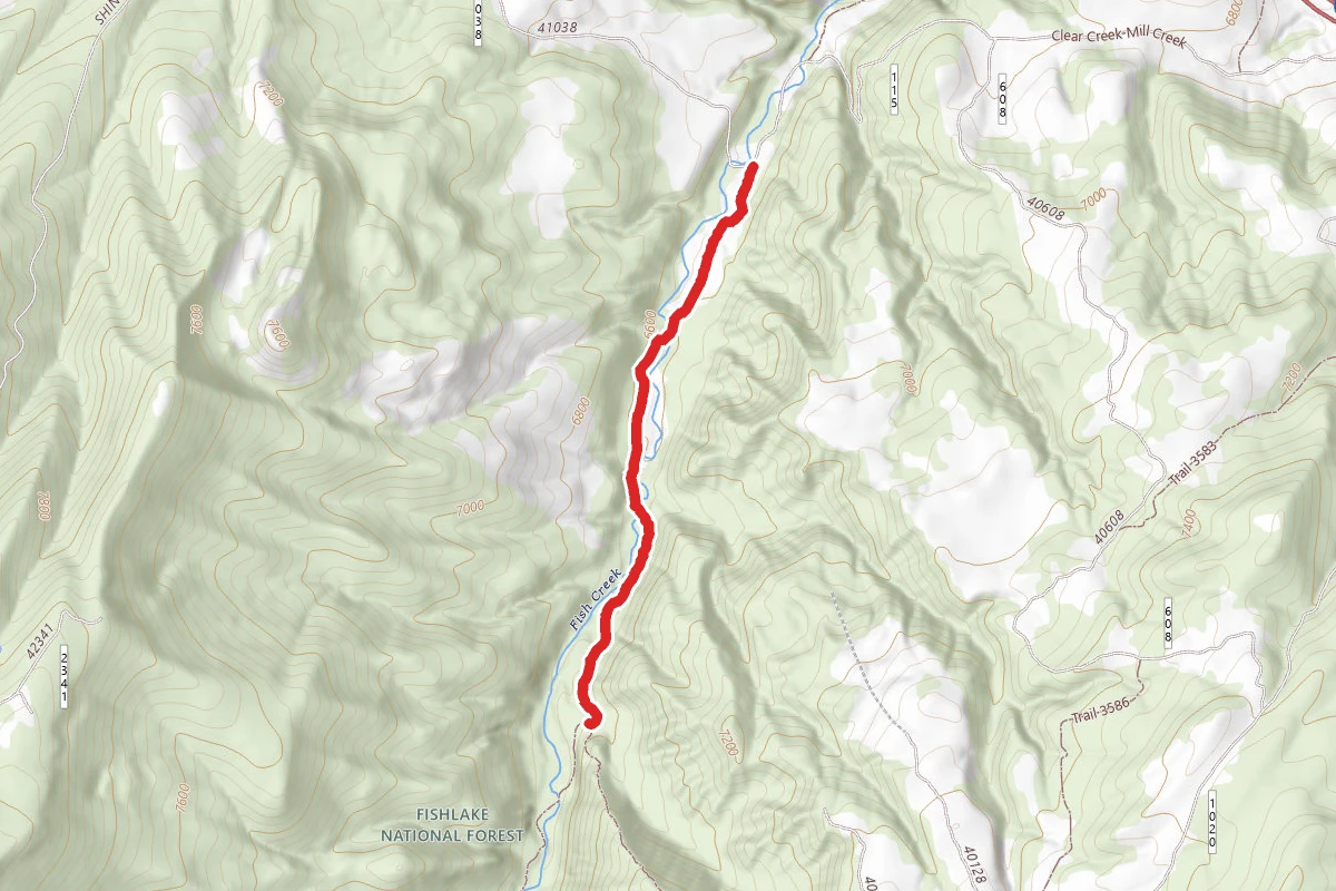 Trail Canyon - Lower Fish Cree