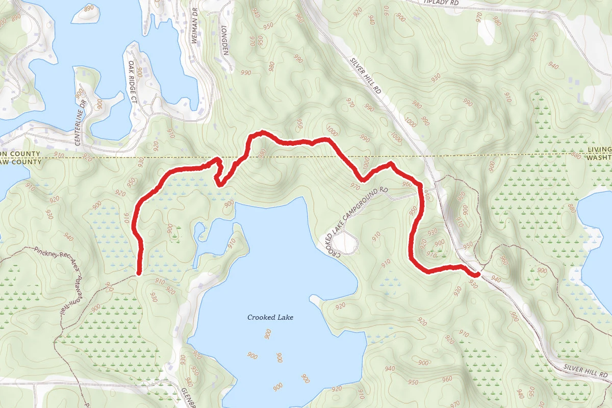 Pinckney Rec. Area - Silver Lake Trail 549