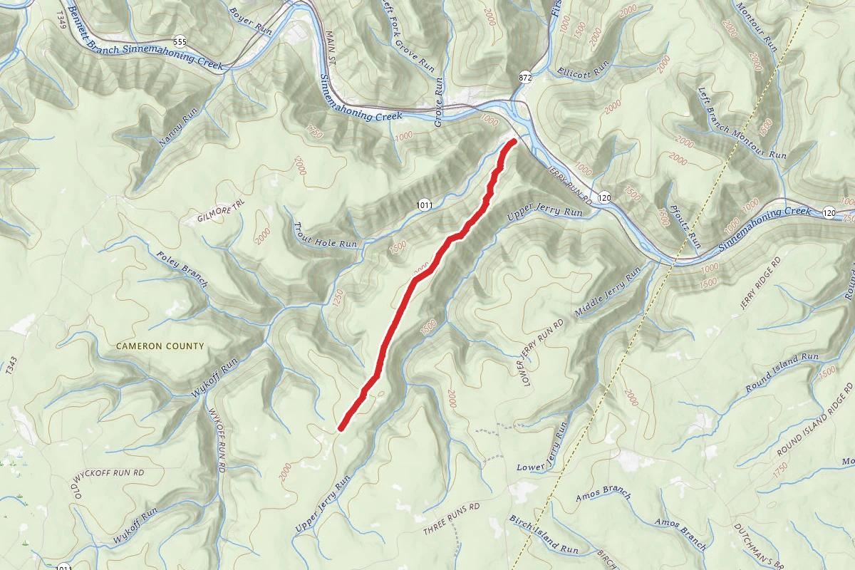 Old Sinnemahoning Trail
