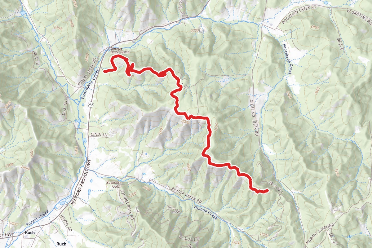 East Applegate Ridge Trail (EART)