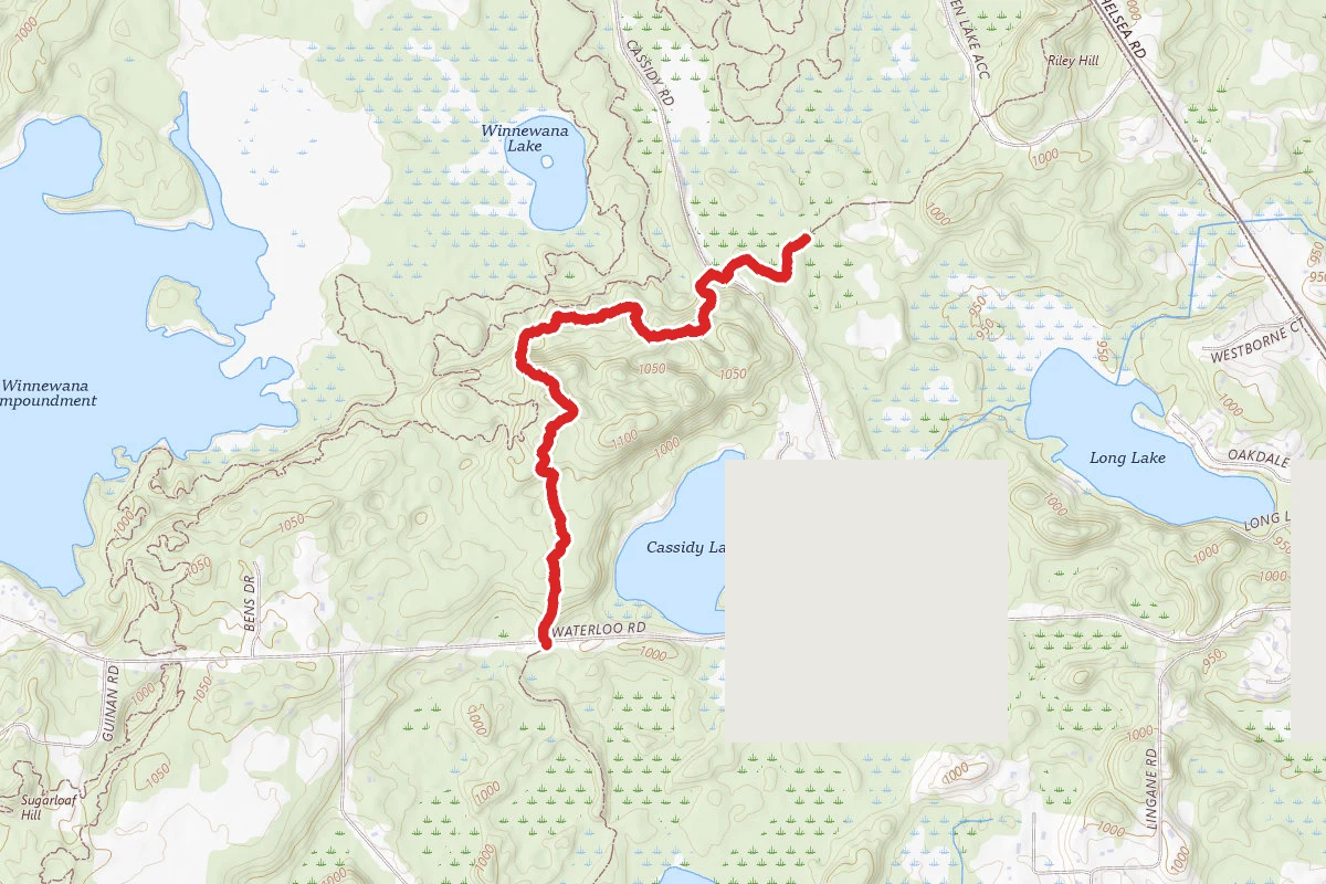 Waterloo Rec. Area - Waterloo-Pinckney Hiking Trail