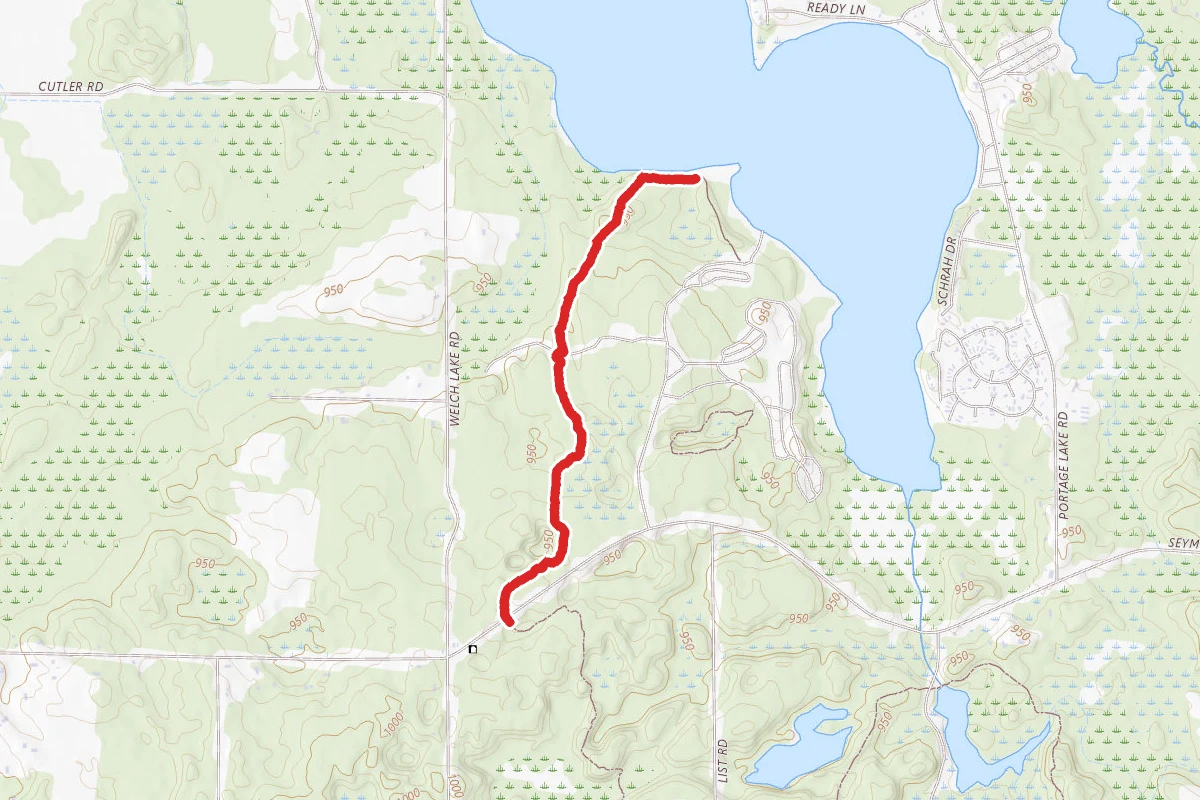 Waterloo Rec. Area - Waterloo-Pinckney Hiking Trail